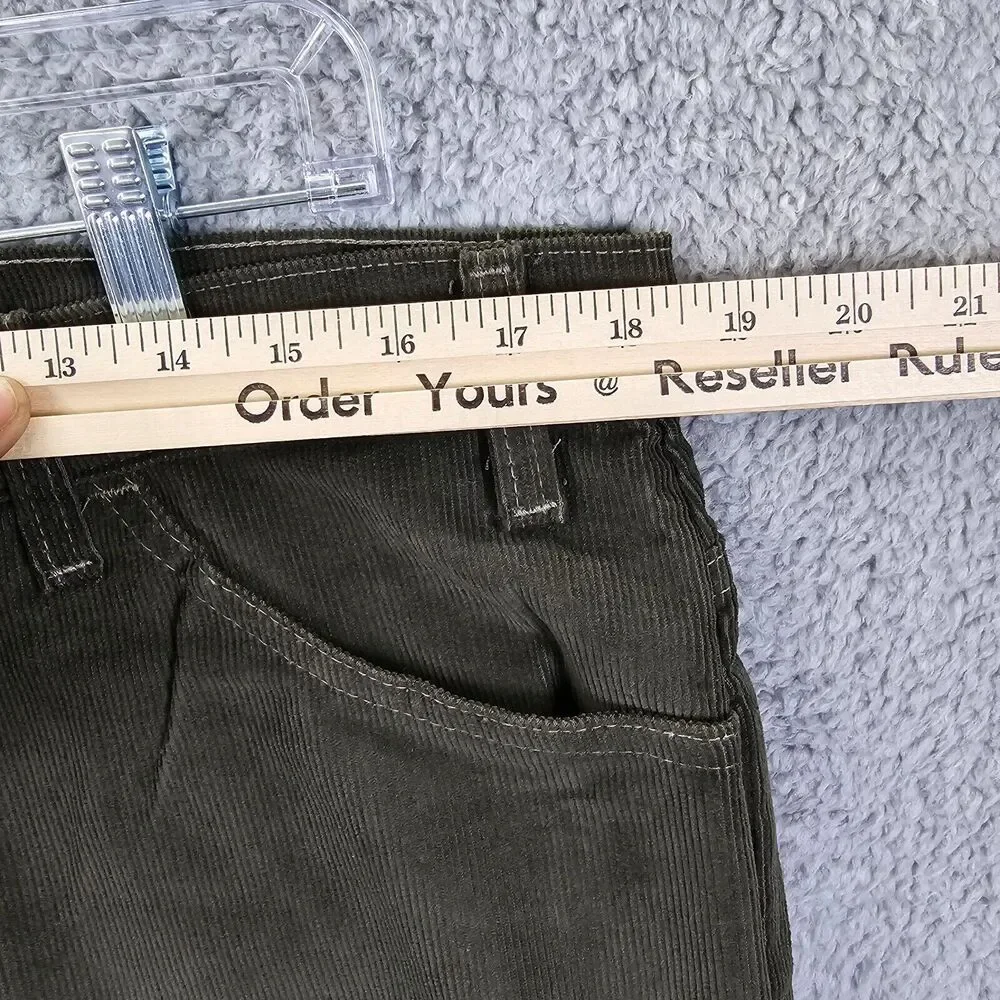 Vintage Levi's 515 Men's Green Straight Leg Jeans 90's Size 38 x 30